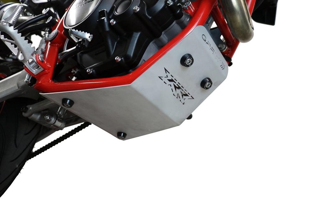 GPR TECH compatible con  Beta RR 125 4T Enduro LC 2021/2023 e5 Protección del motor en titanio 