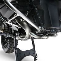 GPR escape compatible con  Bmw R 1300 GS Adventure 2024-2026, Decatalizzatore Full Titanium, Tubo supresor de catalizador 