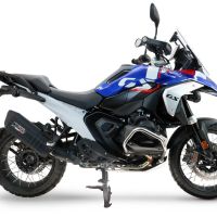 GPR escape compatible con  Bmw R 1300 GS Adventure 2024-2026, Hyper Sonic Black Titanium, Escape legal, homologado, silenciador con db killer desmontable y tubo de conexión específico 