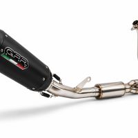 GPR escape compatible con Cf Moto 675NK 2024-2027, GP-Revo Black Titanium, Escape completo racing, incluyendo colector y db killer desmontable, sin homologación 