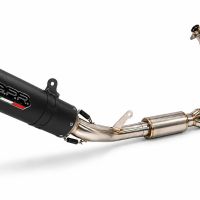 GPR escape compatible con Cf Moto 675SR-R 2024-2027, M3 Black Titanium, Escape completo racing, incluyendo colector y db killer desmontable, sin homologación 