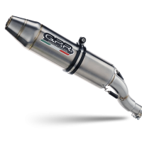 Escape compatible con Tgb Target 325 2008-2013, Deeptone Atv, Escape completo homologado y legal, incluido db killer extraíble 