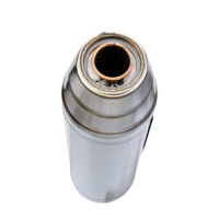 Escape compatible con Honda Cbr 650 F 2014-2016, Deeptone Inox, Escape completo homologado y legal, incluido db killer extraíble 