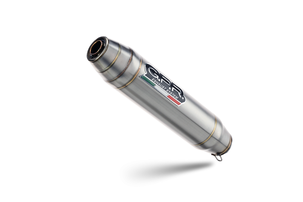 Escape compatible con Honda Cbr 650 F 2014-2016, Deeptone Inox, Escape completo homologado y legal, incluido db killer extraíble 
