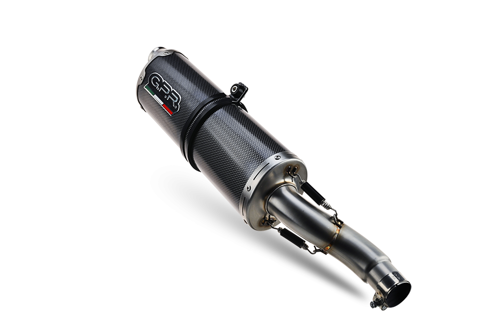 Escape compatible con Honda XL750 TRANSALP 750 2024-2025, Dual Poppy, Escape legal, homologado, silenciador con db killer desmontable y tubo de conexión específico 