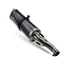 Escape compatible con Honda XL750 TRANSALP 750 2024-2025, Dual Poppy, Escape legal, homologado, silenciador con db killer desmontable y tubo de conexión específico 