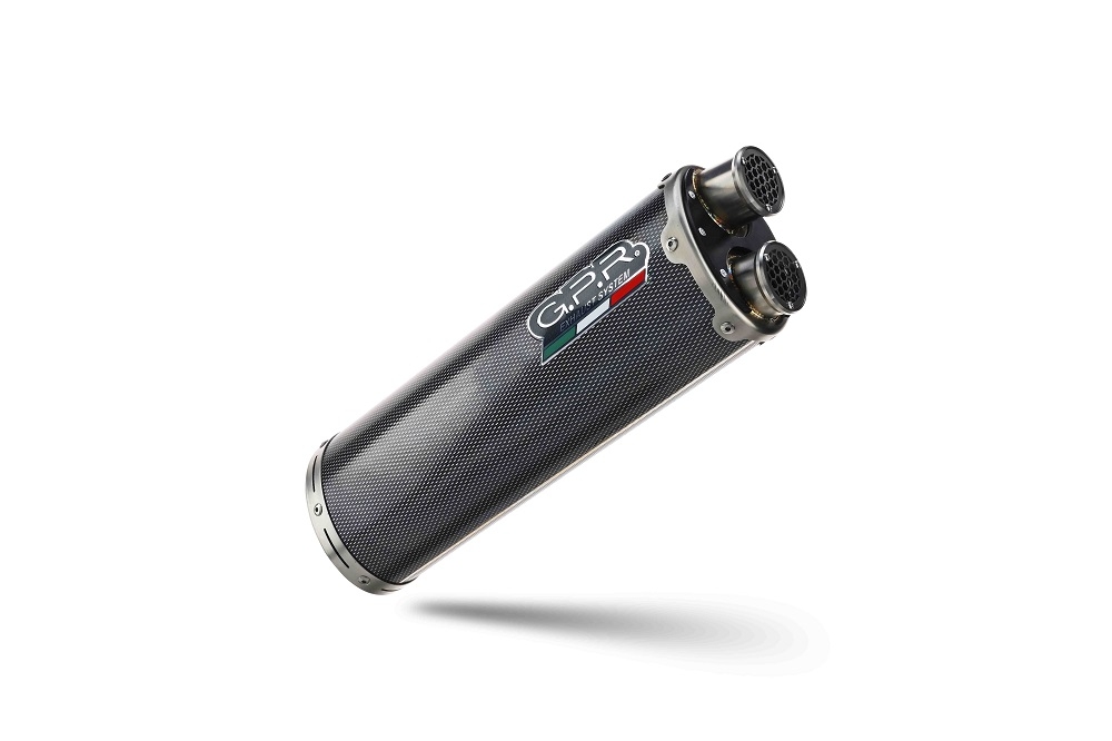 GPR escape compatible con  Voge 650DSX 2021-2024, Dual Poppy, Escape legal, homologado, silenciador con catalizador, db killer desmontable y tubo de conexión específico 