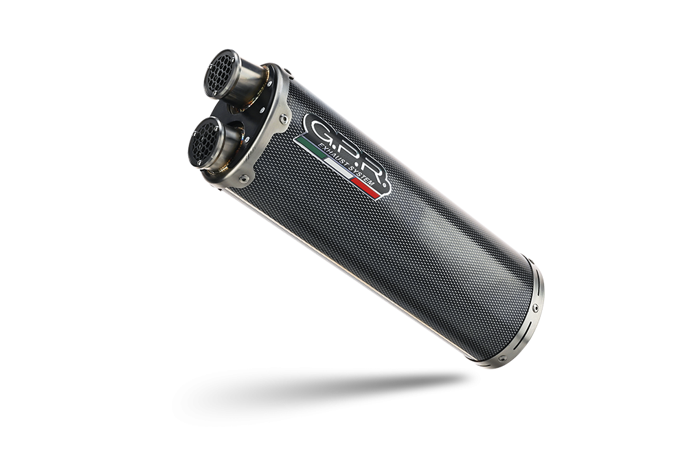 Escape compatible con Honda XL750 TRANSALP 750 2024-2025, Dual Poppy, Escape legal, homologado, silenciador con db killer desmontable y tubo de conexión específico 