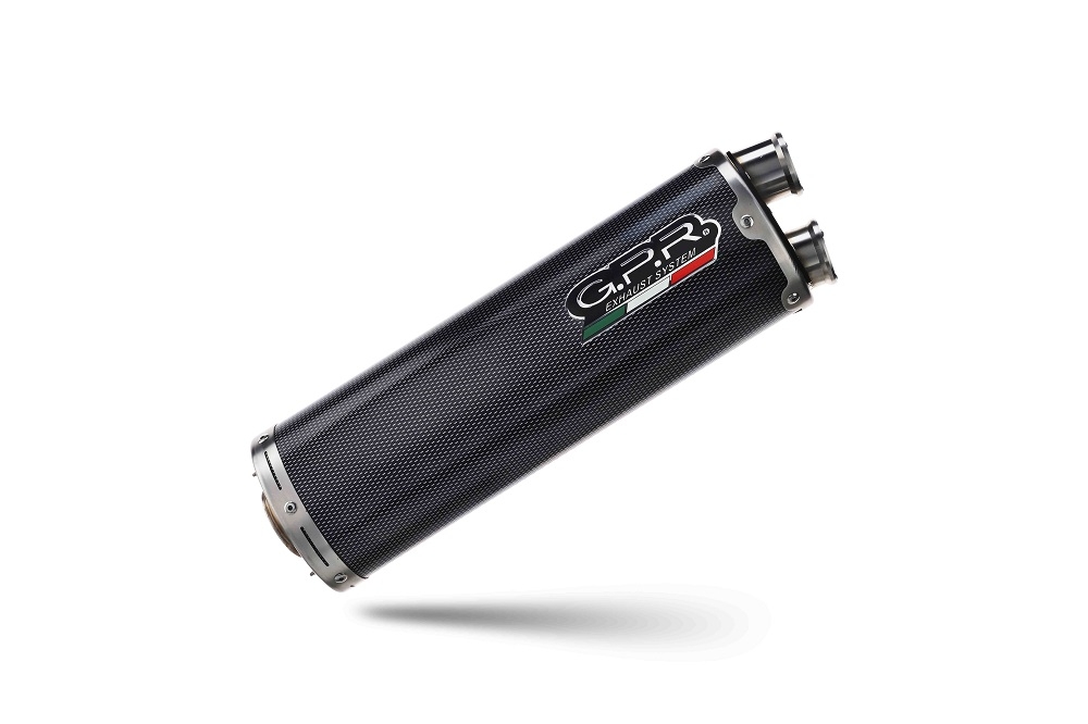 GPR escape compatible con  Voge 650DSX 2021-2024, Dual Poppy, Escape legal, homologado, silenciador con catalizador, db killer desmontable y tubo de conexión específico 