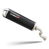 Escape compatible con Aprilia Srv 850 2013-2014, Evo4 Road, Escape semi-completo homologado con db killer extraible 