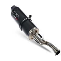 Escape compatible con Yamaha Mt-03 2016-2017, Furore Nero, Escape legal, homologado, silenciador con db killer desmontable y tubo de conexión específico 