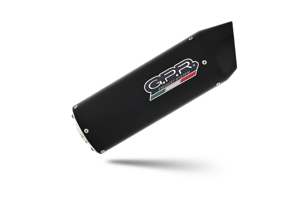 Escape compatible con Aprilia Pegaso 3 650 -Pegaso i.e. 1997-2000, Furore Nero, Par de terminales de escape homologados, con db killer extraíbles y tubos de conexión específicos 