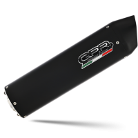 Escape compatible con Ducati Monster 600 2001-2003, Furore Nero, Par de terminales de escape homologados, con db killer extraíbles y tubos de conexión específicos 