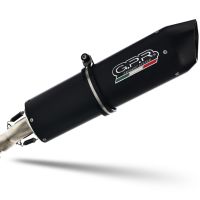 Escape compatible con Bmw F 650 Cs Scarver 2001-2006, Furore Nero, Escape legal, homologado, silenciador con db killer desmontable y tubo de conexión específico 