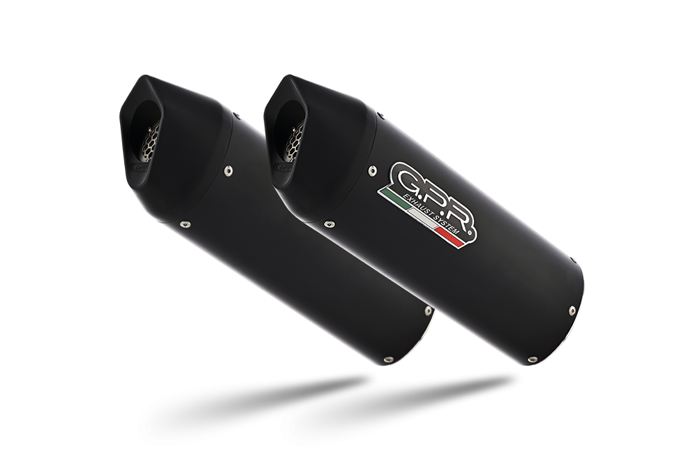 Escape compatible con Bmw K 1600 Gtl 2021-2025, Furore Evo4 Nero, Par de terminales de escape homologados, con db killer extraíbles y tubos de conexión específicos 
