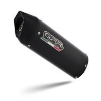 Escape compatible con Suzuki Sv 650 A 2016-2020, Furore Evo4 Nero, Escape legal, homologado, silenciador con db killer desmontable y tubo de conexión específico 