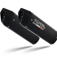 Escape compatible con Ducati 916 -SP -SPS -Racing -Senna 1994-1999, Furore Nero, Escape semi-completo homologado,con par de terminales con db killer extraible 
