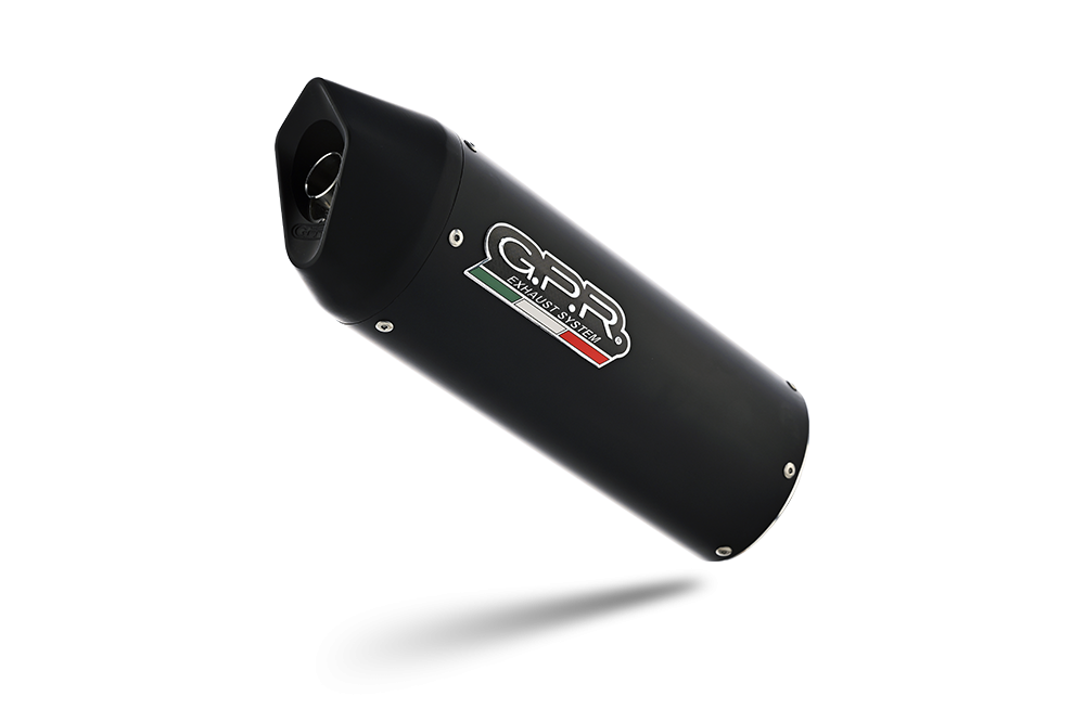 Escape compatible con Ktm EXC-F 250 2003-2006, Furore Nero, Escape legal, homologado, silenciador con db killer desmontable y tubo de conexión específico 
