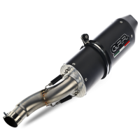 Escape compatible con Husqvarna Enduro 701 USA Market only 2021-2024, Furore Evo4 Nero, Escape homologaedo, legal para mercados fuera de la UE, incluido tubo de enlace y db killer extraíble 