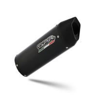 Escape compatible con Moto Guzzi V85 TT 2021-2024, Furore Nero, Escape racing, silenciador con tubo de conexion, articulo sin homologacion 