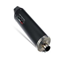 Escape compatible con Aprilia Leonardo 150 1997-2006, Furore Nero, Escape completo racing, incluyendo colector y db killer desmontable, sin homologación 