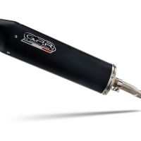 Escape compatible con Aprilia Leonardo 150 1997-2006, Furore Nero, Escape completo racing, incluyendo colector y db killer desmontable, sin homologación 