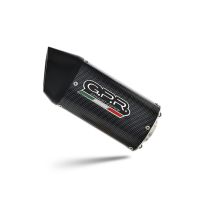 Escape compatible con Suzuki Gsx-S 1000 GT 2015-2016, Furore Poppy, Escape legal, homologado, silenciador con db killer desmontable y tubo de conexión específico 