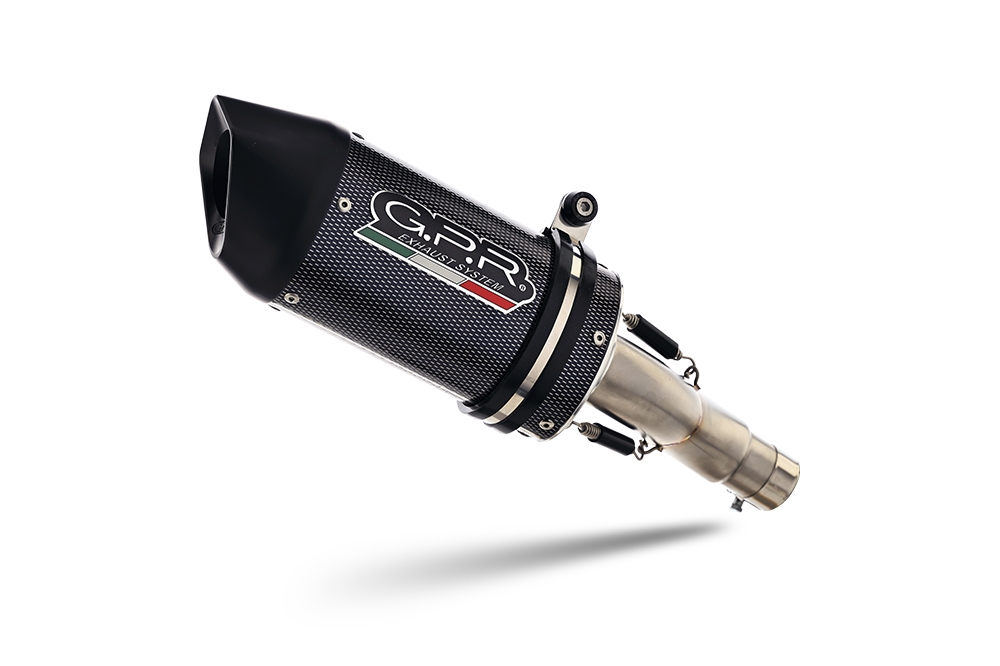 Escape compatible con Suzuki Gsx-S 1000 GT 2015-2016, Furore Poppy, Escape legal, homologado, silenciador con db killer desmontable y tubo de conexión específico 