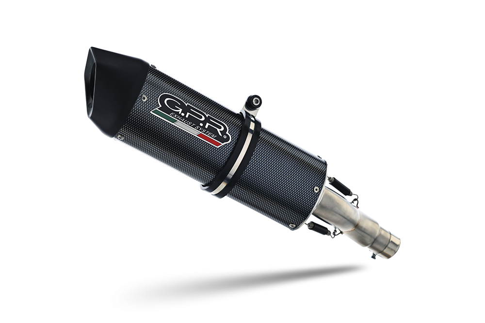 Escape compatible con Kawasaki Zx-6R 636 2003-2004, Furore Poppy, Escape legal, homologado, silenciador con db killer desmontable y tubo de conexión específico 
