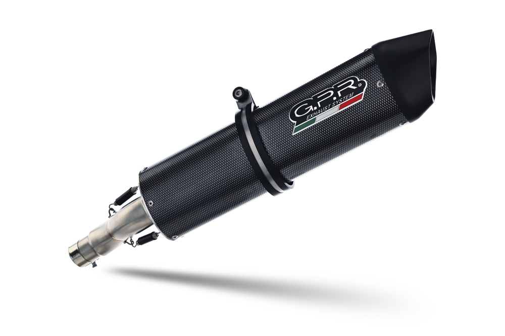 Escape compatible con Bmw G 650 Gs -Sertao 2010-2016, Furore Poppy, Escape legal, homologado, silenciador con db killer desmontable y tubo de conexión específico 
