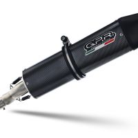 Escape compatible con Bmw G 650 Gs -Sertao 2010-2016, Furore Poppy, Escape legal, homologado, silenciador con db killer desmontable y tubo de conexión específico 