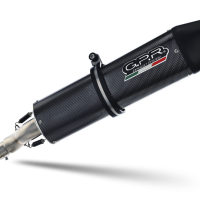 Escape compatible con Moto Guzzi Breva 1100 4V 2005-2010, Furore Poppy, Escape legal, homologado, silenciador con db killer desmontable y tubo de conexión específico 