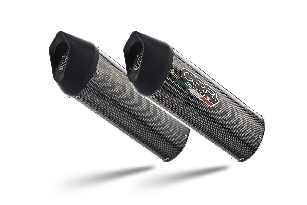 Escape compatible con Bmw K 1600 Gt 2022-2025, Furore Evo4 Poppy, Par de terminales de escape homologados, con db killer extraíbles y tubos de conexión específicos 