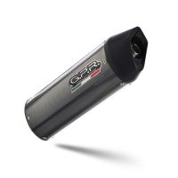 Escape compatible con Husqvarna TE 410 E 2005-2006, Furore Poppy, Escape semi-completo homologado con db killer extraible 