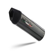 Escape compatible con Yamaha Yzf R6 2017-2025, Furore Poppy, Escape racing, silenciador con tubo de conexion, articulo sin homologacion 