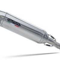 GPR escape compatible con  Ktm Enduro 690 R 2019-2020, Furore-X Inox, Escape racing, silenciador con db killer y tubos de conexión 