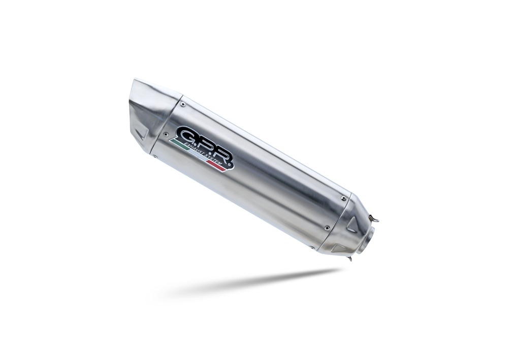 GPR escape compatible con  Suzuki Gsx-8S 2022-2024, Furore-X Inox, Escape completo, no legal para países de la UE, con db killer extraíble 