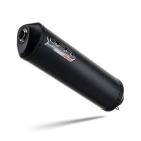 Escape compatible con Honda Dominator Nx 650 1988-2001, Ghisa , Escape semi-completo homologado con db killer extraible 