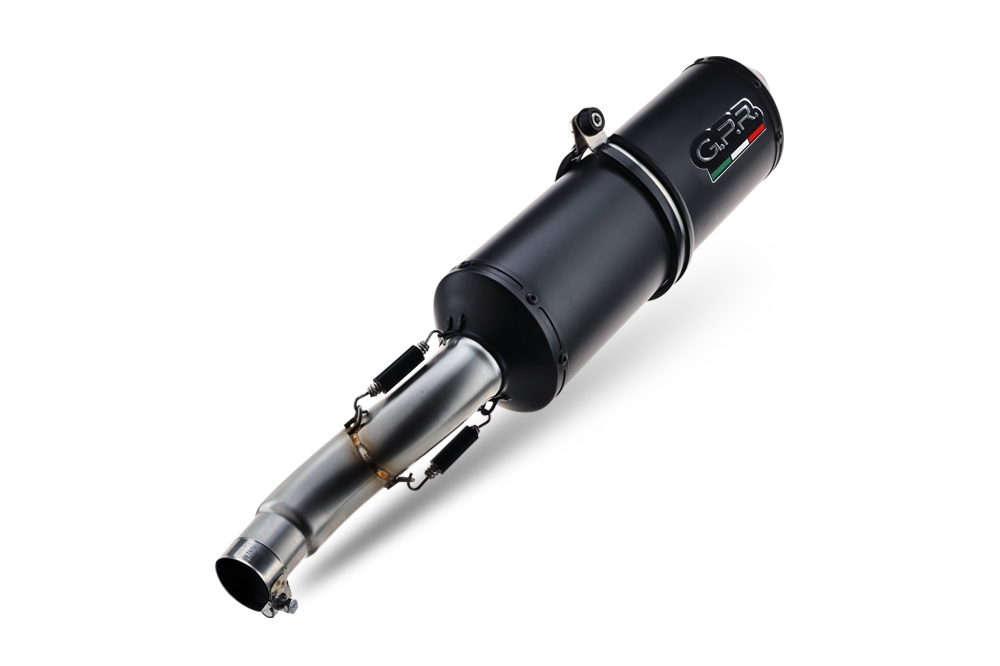 Escape compatible con Bmw R 1150 R 2000-2006, Ghisa , Escape legal, homologado, silenciador con db killer desmontable y tubo de conexión específico 