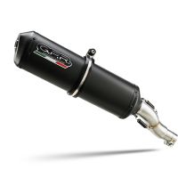 Escape compatible con Kawasaki Versys 650 2006-2014, Ghisa , Escape legal, homologado, silenciador con db killer desmontable y tubo de conexión específico 