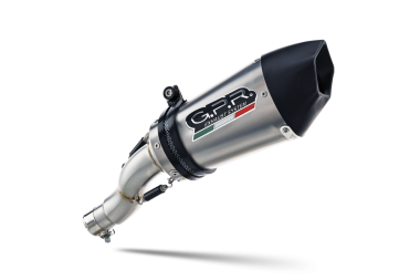 Escape compatible con Bmw R Nine-T 1200 -Pure -Racer -Scrambler -Urban G-S 2013-2016, Gpe Ann. titanium, Escape legal, homologado, silenciador con db killer desmontable y tubo de conexión específico 