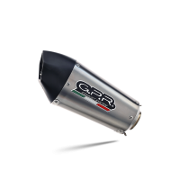 Escape compatible con Bmw C 650 Gt 2012-2015, Gpe Ann. titanium, Escape legal, homologado, silenciador con db killer desmontable y tubo de conexión específico 