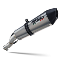 Escape compatible con Ktm Enduro 690 R 2007-2016, Gpe Ann. titanium, Escape legal, homologado, silenciador con db killer desmontable y tubo de conexión específico 