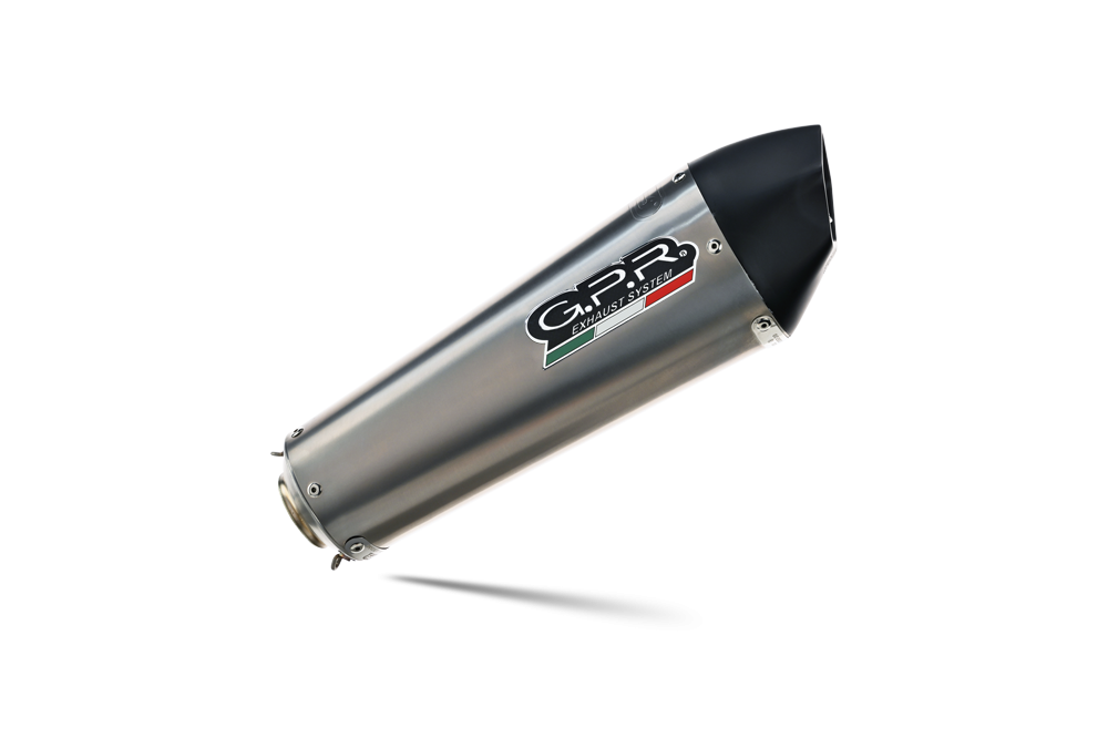 Escape compatible con Ktm Enduro 690 R 2007-2016, Gpe Ann. titanium, Escape legal, homologado, silenciador con db killer desmontable y tubo de conexión específico 