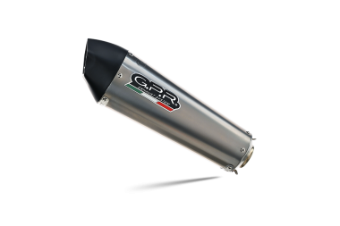 Escape compatible con Triumph Tiger 900 GT / Pro / Rally Pro 2024-2025, GP Evo4 Titanium, Escape legal, homologado, silenciador con db killer desmontable y tubo de conexión específico 