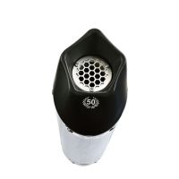 Escape compatible con Voge 900DSX 2024-2025, GP Evo4 Titanium, Escape legal, homologado, silenciador con db killer desmontable y tubo de conexión específico 