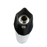 Escape compatible con Bmw C 650 Gt 2012-2015, Gpe Ann. titanium, Escape legal, homologado, silenciador con db killer desmontable y tubo de conexión específico 