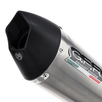 Escape compatible con Suzuki Gsx-R 750 L1 L7 2018-2023, Gpe Ann. titanium, Escape racing, silenciador con tubo de conexion, articulo sin homologacion 