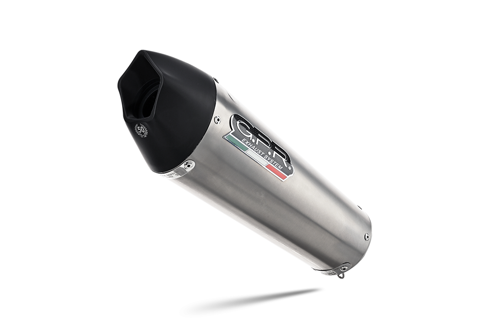 Escape compatible con Ktm Duke 390 2017-2020, Gpe Ann. titanium, Escape racing, silenciador con tubo de conexion, articulo sin homologacion 