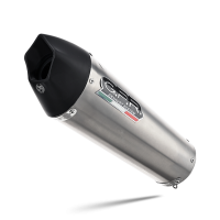 Escape compatible con Ktm Duke 390 2017-2020, Gpe Ann. titanium, Escape racing, silenciador con tubo de conexion, articulo sin homologacion 